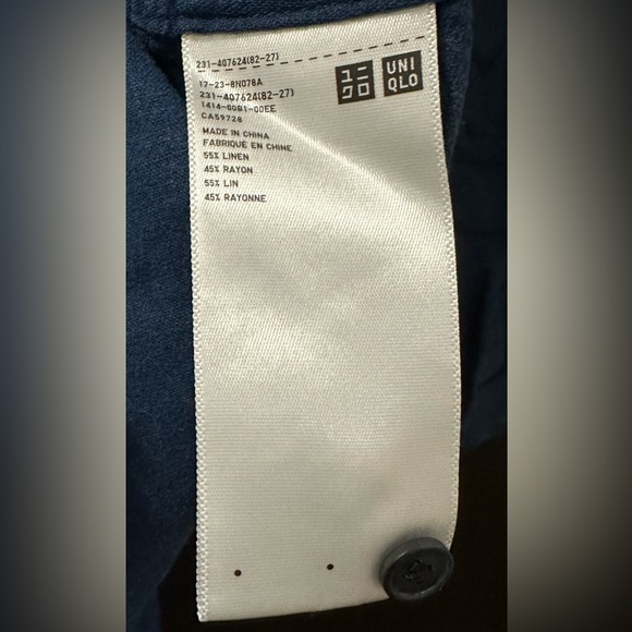UNIQLO Navy Blue Top - Picture 3 of 4